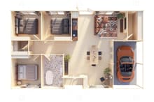 Casa de madera Catalan