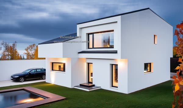 Casa Prefabricada Pasiva Madrid 219 m²